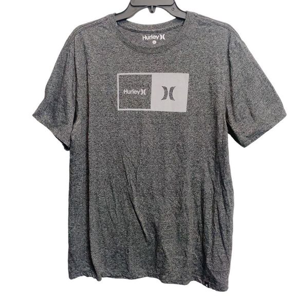 Hurley Gray Large Tee T- Shirt